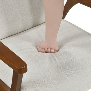Woven Chenille Accent Chair