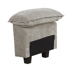 Chenille Fabric 2 Arms with Adjustable Pillow Top