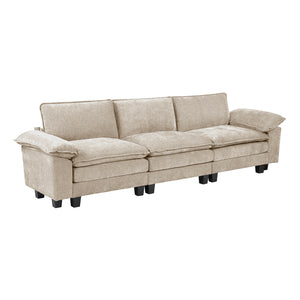 Chenille Fabric Living Room Sofa