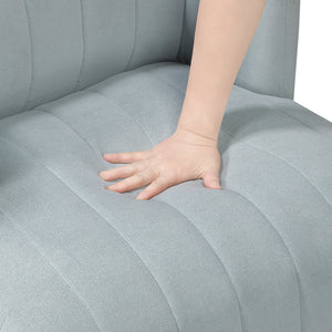 Textured Fabric Swivel Chair