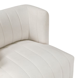 Textured Fabric Swivel Chair