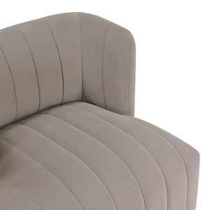 Textured Fabric Swivel Chair
