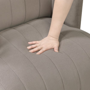 Textured Fabric Swivel Chair