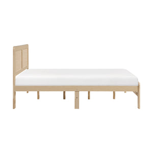 Wood Queen Platform Bed