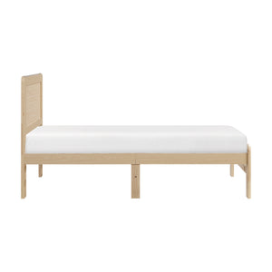 Wood Twin Platform Bed