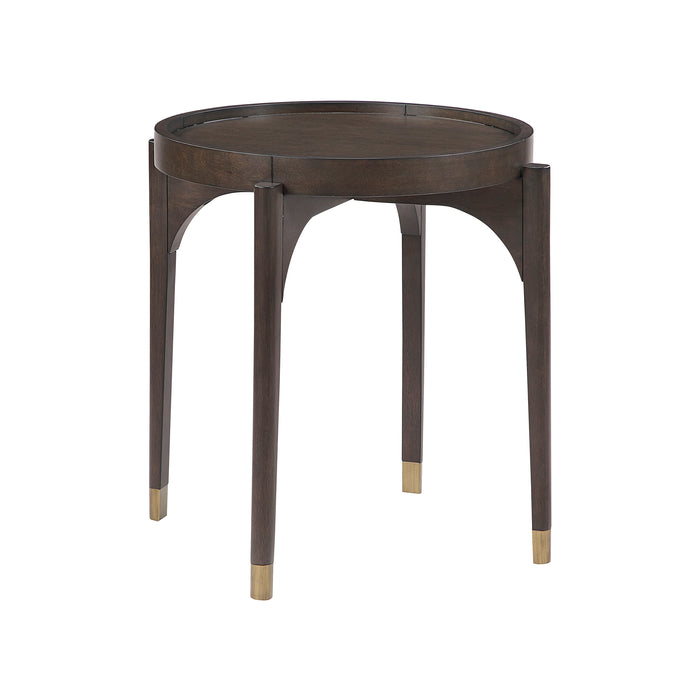 Wood End Table