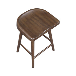 Wood Counter Height Stool