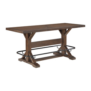 Wood Counter Height Table