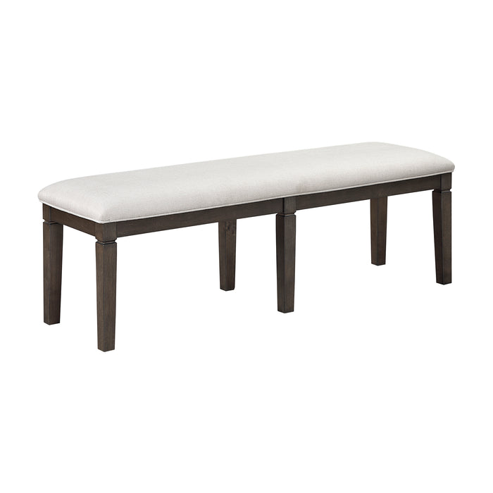 Textured Fabric Bench