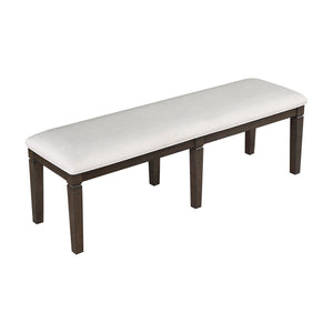 Textured Fabric Bench