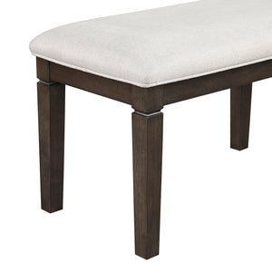 Textured Fabric Bench