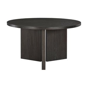 Wood Round Dining Table