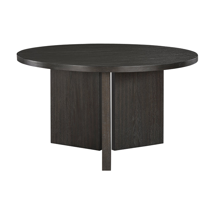 Wood Round Dining Table
