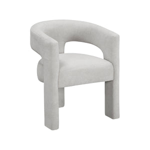 Boucle Fabric Dining Chair