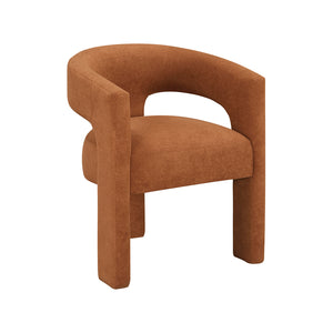 Boucle Fabric Dining Chair