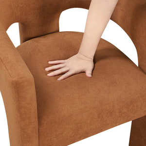 Boucle Fabric Dining Chair