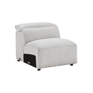 Textured Microfiber Fabric Armless Chair