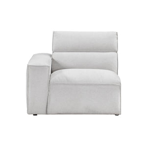 Textured Microfiber Fabric Power Left Side Reclining Chair