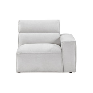 Textured Microfiber Fabric Power Right Side Reclining Chair