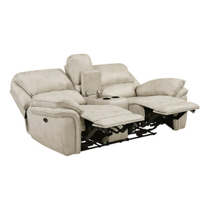 Wall-Hugger Power Double Reclining Loveseat