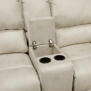 Wall-Hugger Power Double Reclining Loveseat