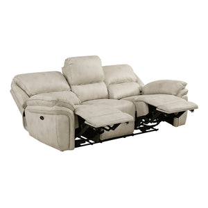 Wall-Hugger Power Double Reclining Sofa