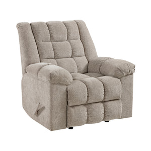 Chenille Fabric Manual Rocker Reclining Chair