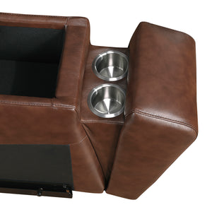 Leather Console