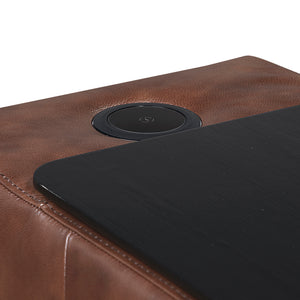 Leather Console