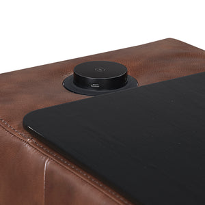 Leather Console