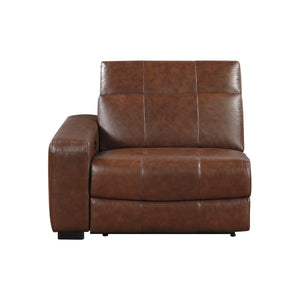 Leather Power Left Side Reclining Chair