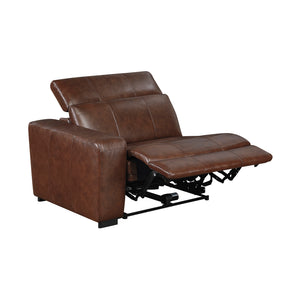Leather Power Left Side Reclining Chair