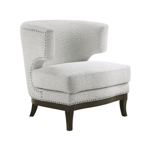 Boucle Fabric Accent Chair