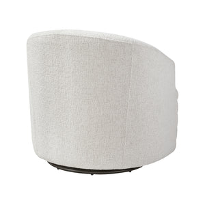 Chenille Fabric Swivel Chair