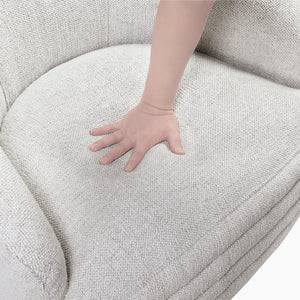 Chenille Fabric Swivel Chair