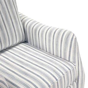 Textured Fabric Swivel Chair