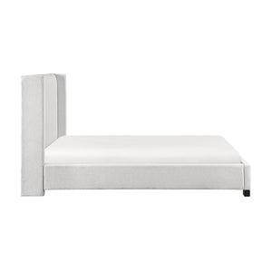 Textured Fabric Queen King Bed in a Box