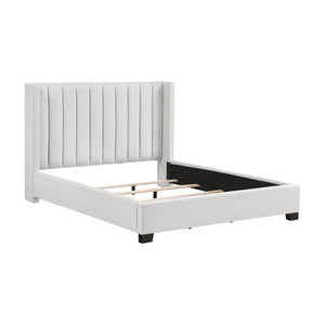 Textured Fabric Queen King Bed in a Box