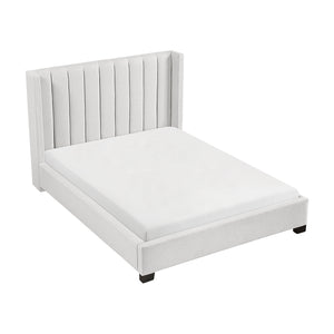 Textured Fabric Full Bed in a Box