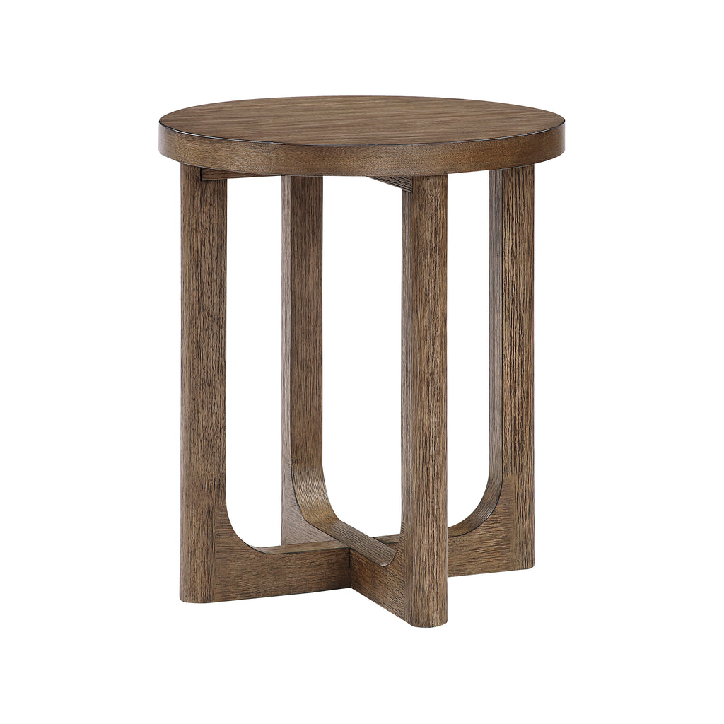 Wood End Table
