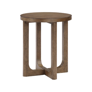 Wood End Table