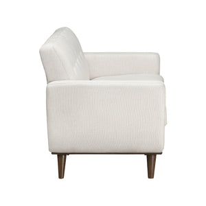 Textured Fabric Living Room Loveseat