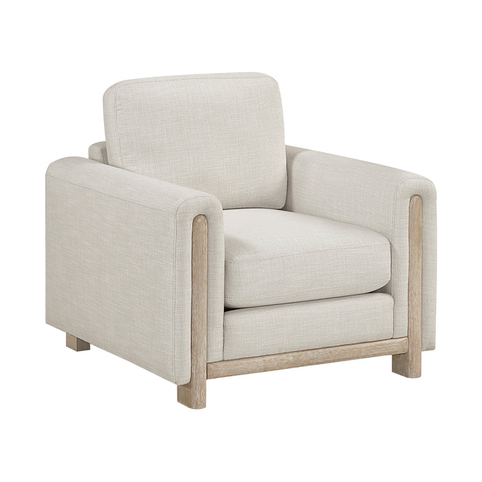 Textured Fabric Living Room Chair