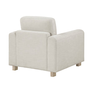 Textured Fabric Living Room Chair