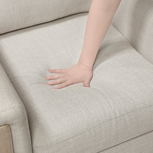 Textured Fabric Living Room Chair