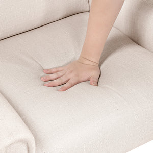 Textured Fabric Accent Chair
