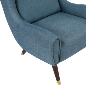 Textured Fabric Accent Chair