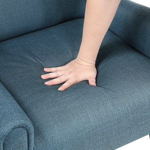 Textured Fabric Accent Chair