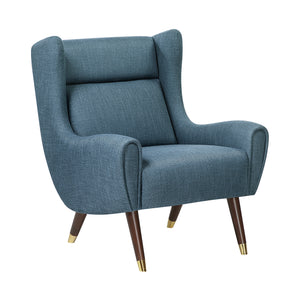 Textured Fabric Accent Chair