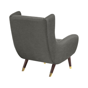 Textured Fabric Accent Chair